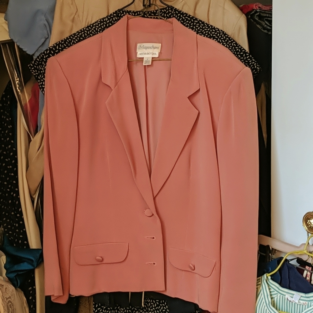 Vintage silk jacket